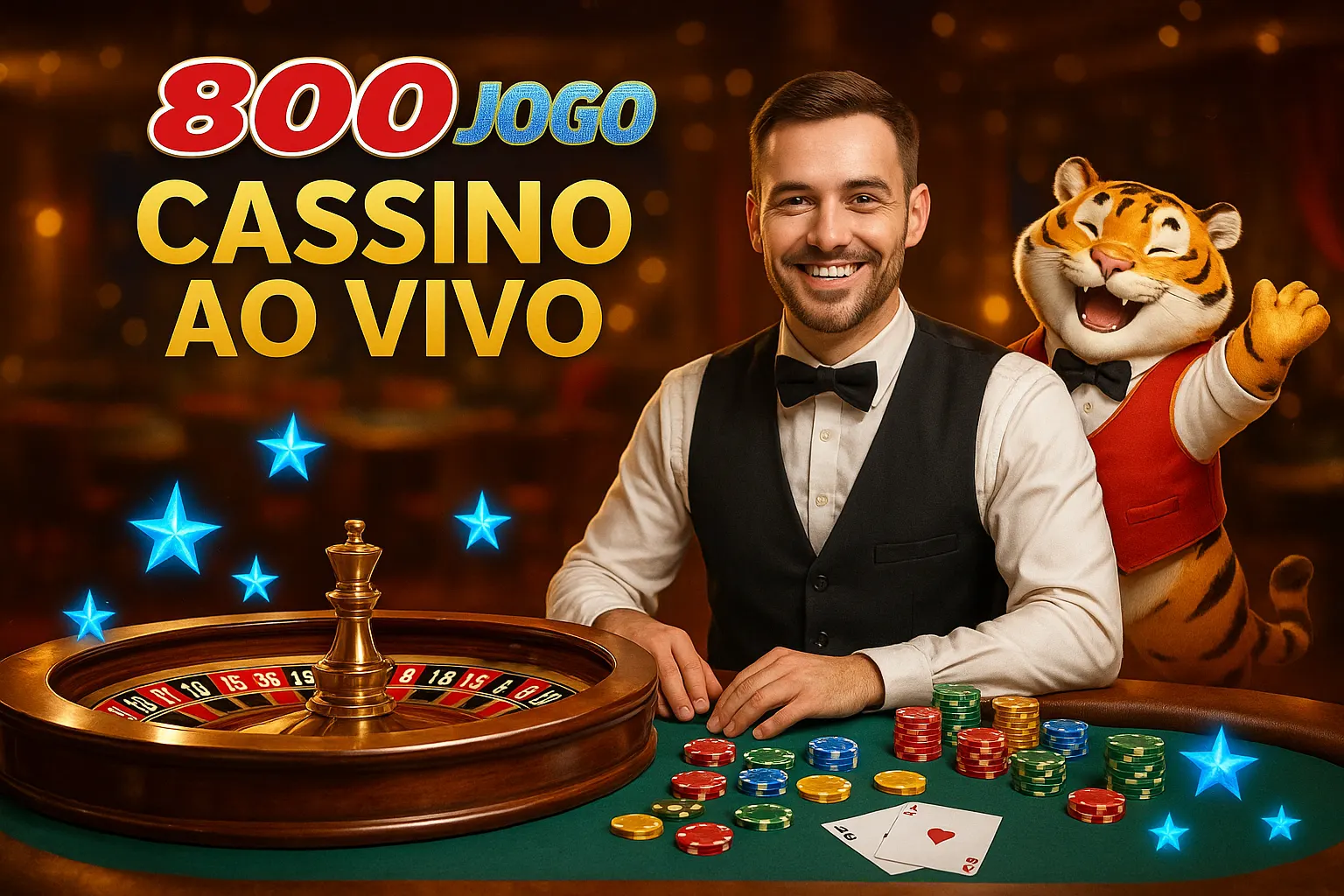 O 800JOGO Live Casino lança promoções regularmente