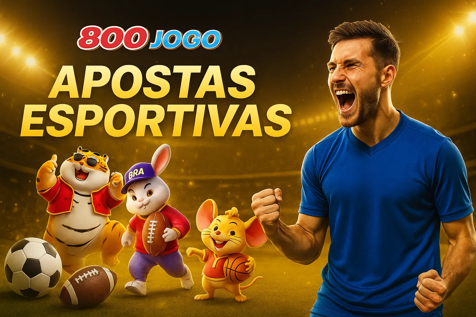 Aposte em apostas esportivas no cassino online 800JOGO