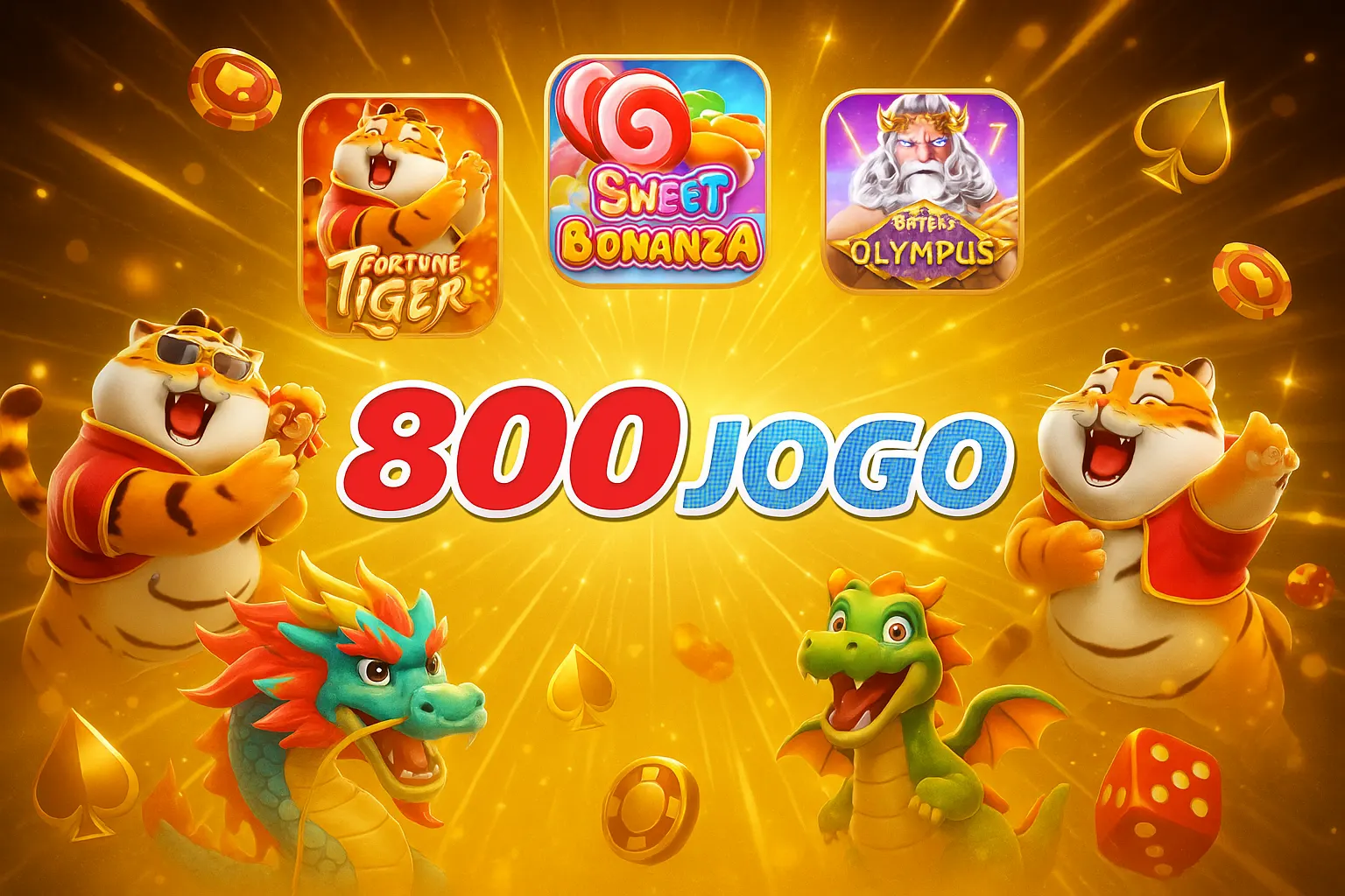 Jogos de cassino online inovadores e emocionantes na 800JOGO