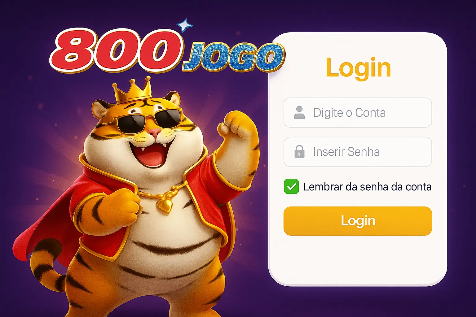 Não Perca tempo, o rRgistro na site 800JOGO